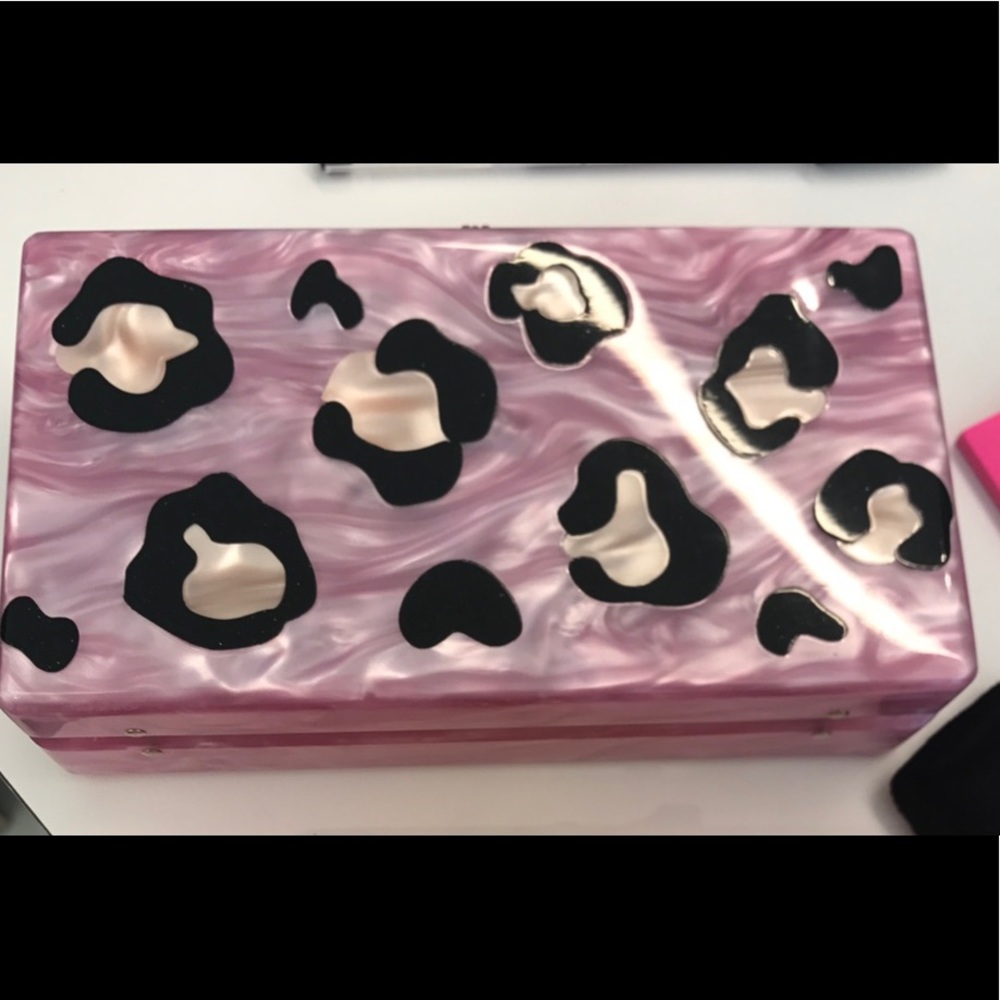 Edie Parker authentic clutch leopard on on…